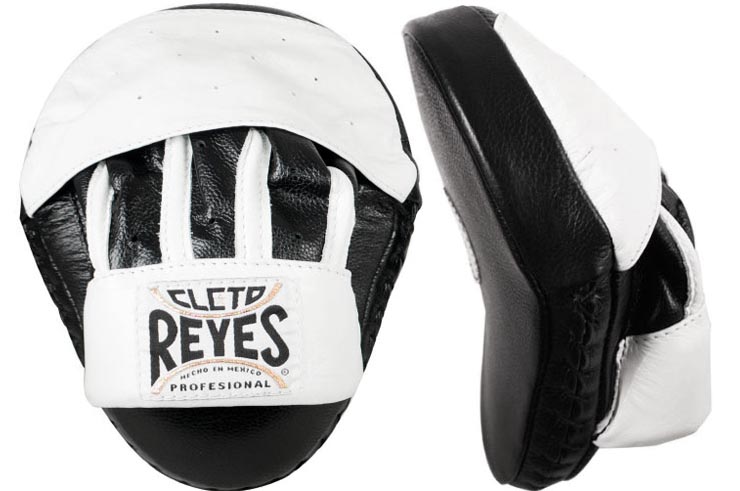 Pair of focus mitts, Curved - Leather, Cleto Reyes