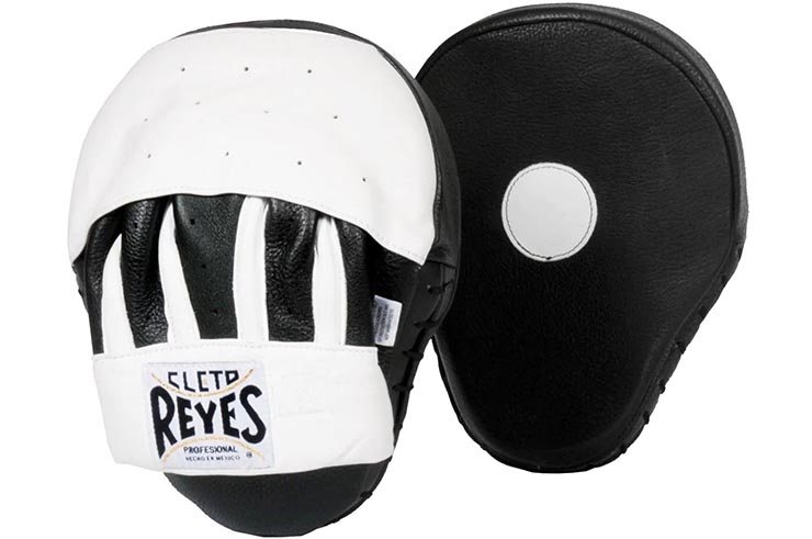 Pair of focus mitts, Curved - Leather, Cleto Reyes