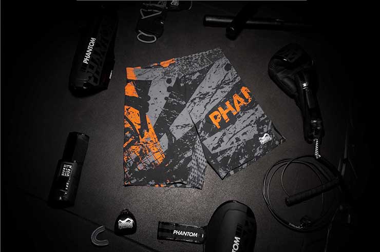 Short de boxe - Flex Splatter, Phantom Athletics