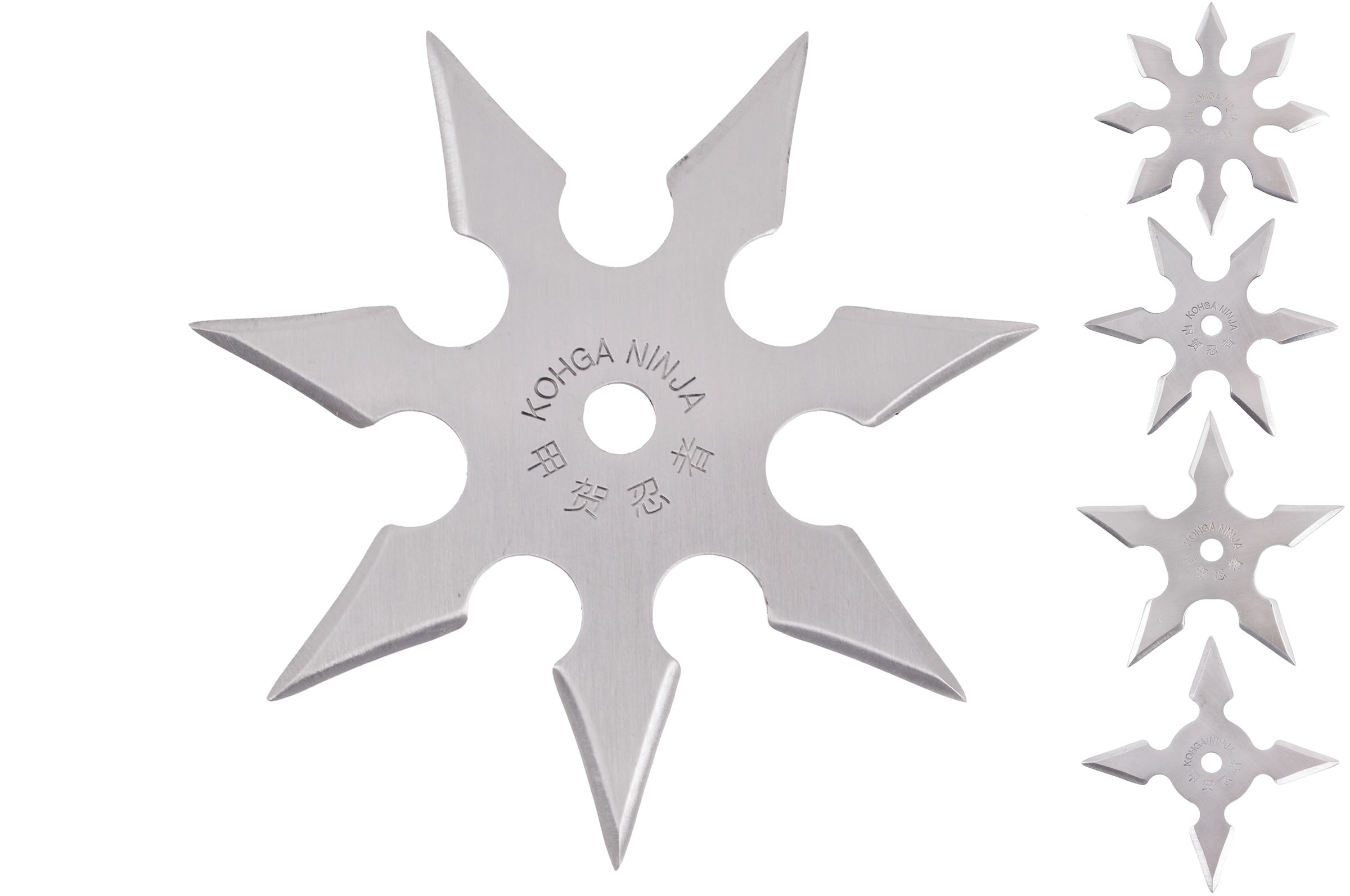 Black Four Point Throwing Star - Stainless Steel Shuriken - Black Ninja  Stars