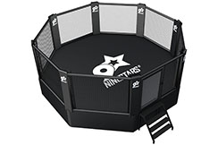Jaula de MMA reforzada con pequeña plataforma - 100% Personalizable | NineStars®