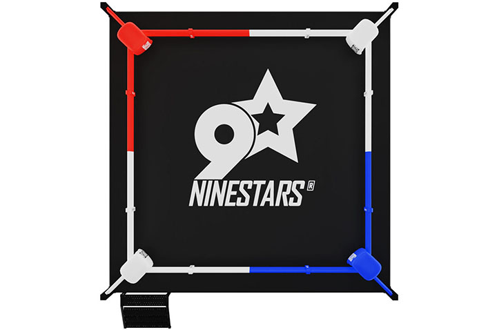 Ringue de boxe reforçado sobre plataforma, 100% personalizável | NineStars®