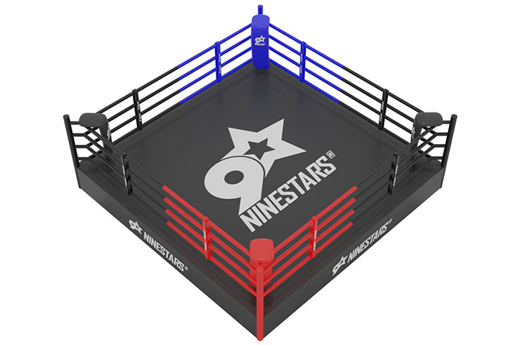 Ring de Boxe Renforcé sur Plateforme, 100% Personnalisable | NineStars®
