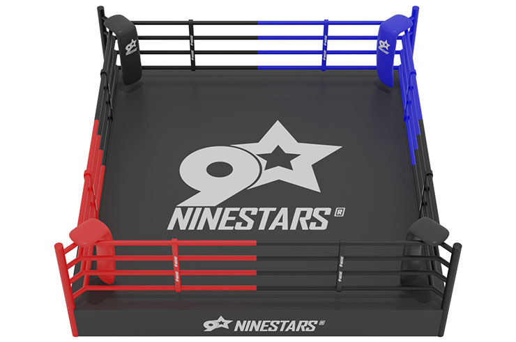 Ring de Boxe Renforcé sur Plateforme, 100% Personnalisable | NineStars®