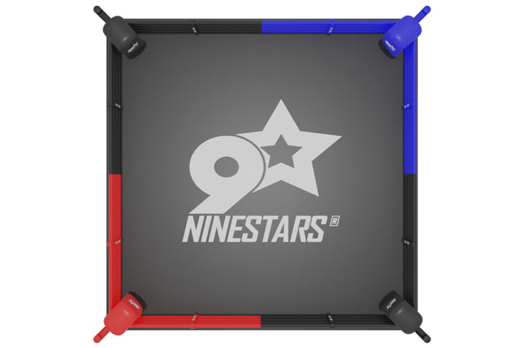 Ring de Boxe Renforcé sur Plateforme, 100% Personnalisable | NineStars®