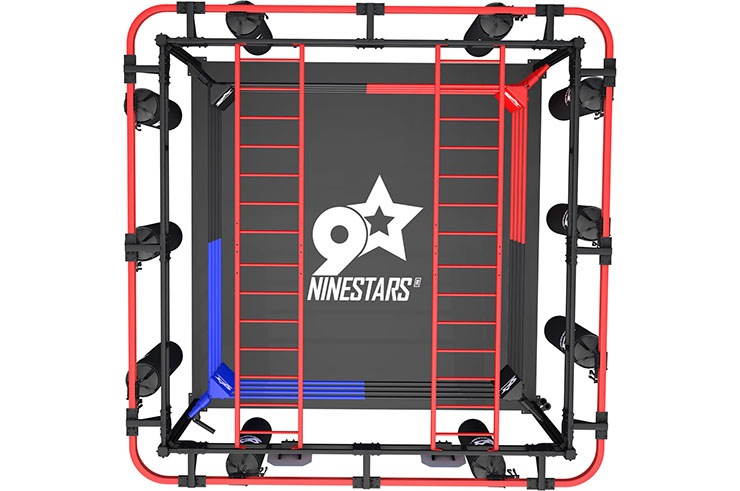 Boxing ring & integrated training area (customizable), NineStars