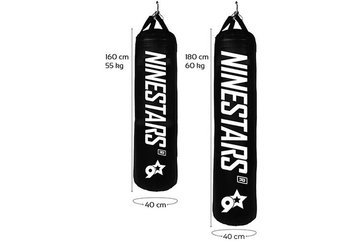 Saco de boxe reforçado PRO M - Titan, 100% personalizável | NineStars®