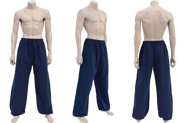 Pantalon Kung-fu, Tai Chi, 100% Coton