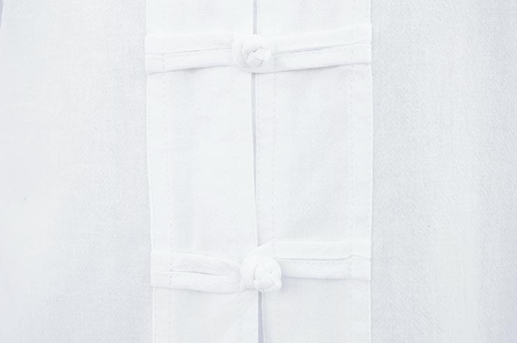 Tai Chi, Taiji uniform, Mao collar with Brandenburg closure, 100% Cotton
