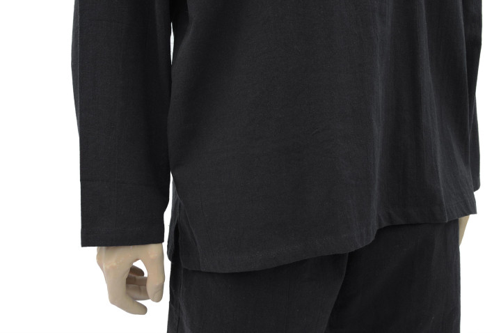 Vestido Tai Chi, Taiji Colarinho mao à botões, 100% Algodão