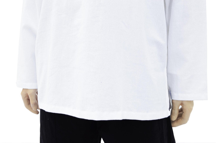 Vestido Tai Chi, Taiji Colarinho mao à botões, 100% Algodão