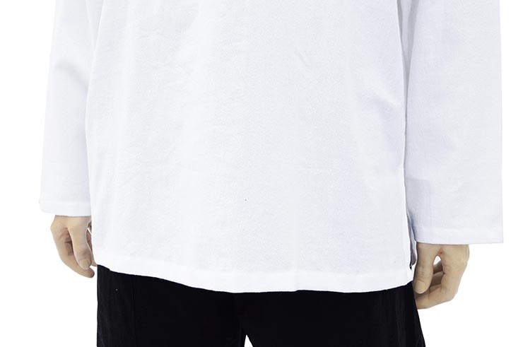 Vestido Tai Chi, Taiji Colarinho mao à botões, 100% Algodão