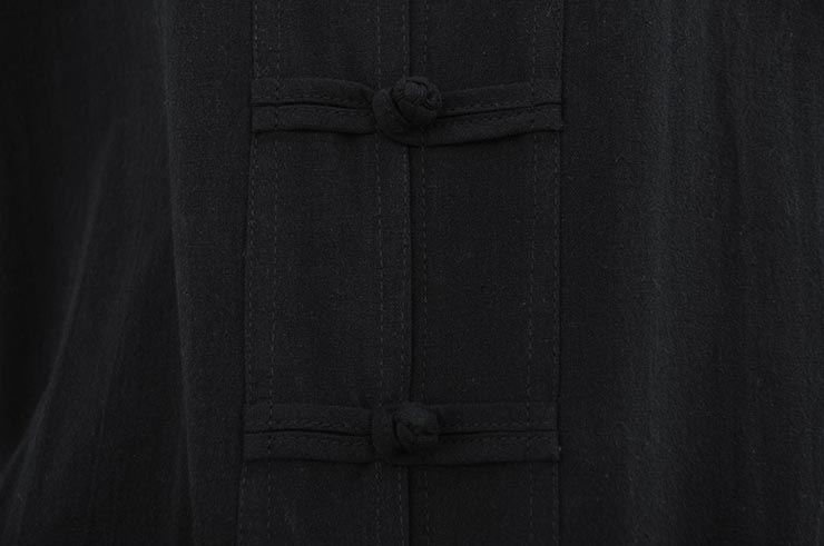 Chan Quan uniform - Mao collar & Brandenburg closure, 100% Cotton