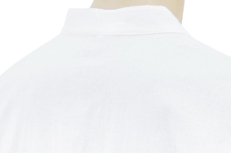 Camiseta Tai Chi, Taiji - Cuello Mao con cierre Brandenburg, Algodón