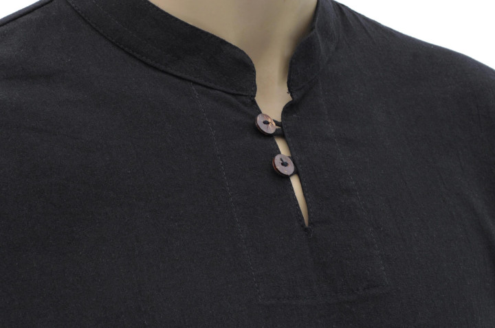 Haut Tai Chi, Taiji - Col mao à boutons, 100% Coton