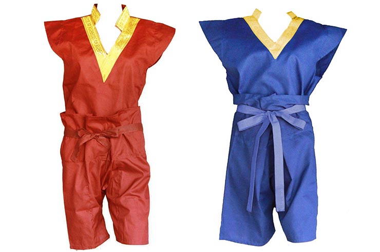 Tenue Muay Thaï, Traditionnel - Coton & polyester