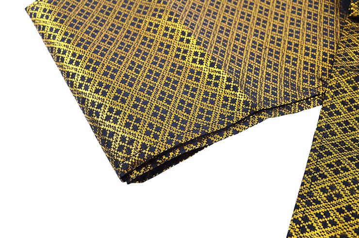 Ceinture Wushu, Noir & or
