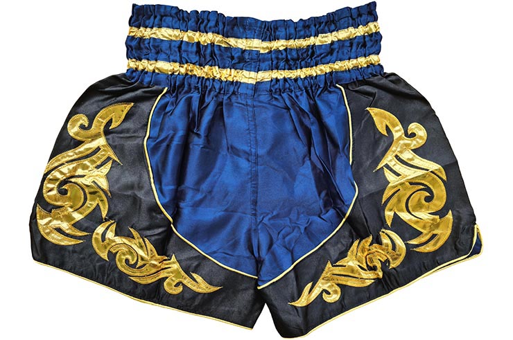 Thai boxing shorts, Gold flames, ThaiBoxing