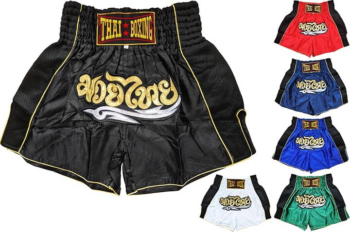 Calções de boxe tailandês, Malha