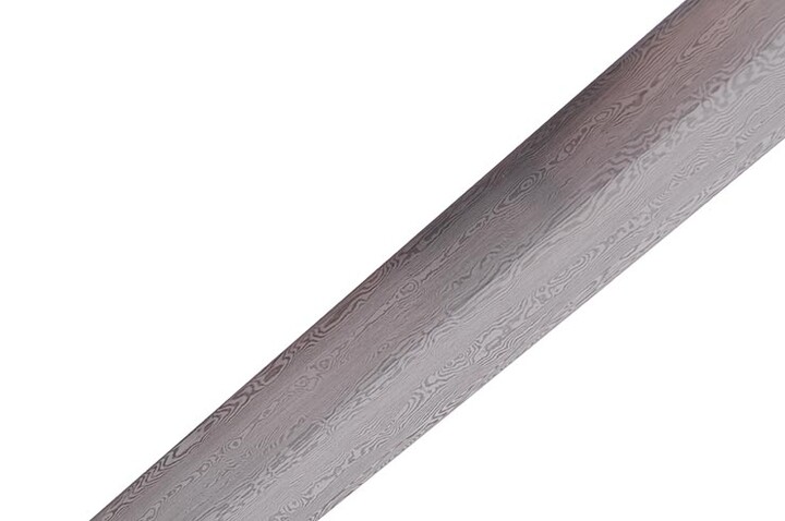 Ming Sword, Gale Wind - Damascus steel, LK Chen Forge