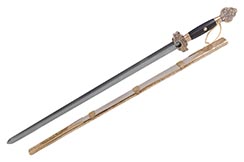 Ming Jian sword, Ming Dynasty - White Serpent, LK Chen Forge