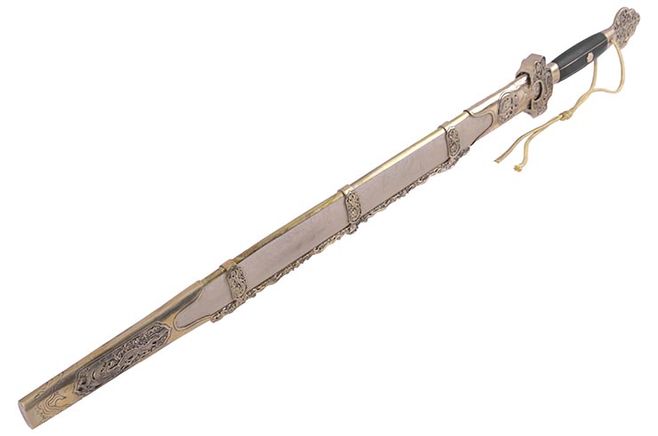 Ming Jian sword, Ming Dynasty - White Serpent, LK Chen Forge