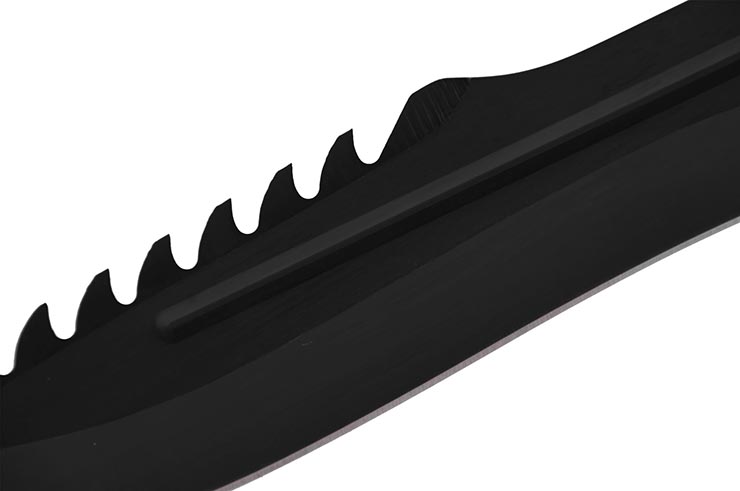 Couteau de Chasse, Acier inoxydable & Caoutchouc (34cm)