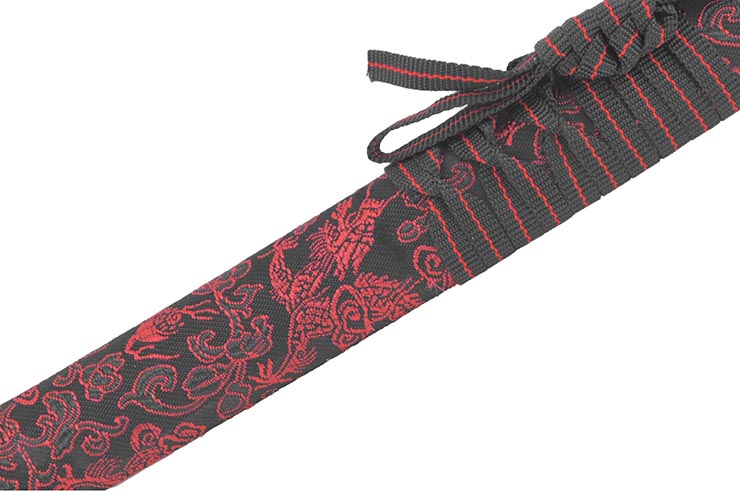 Katana Ornamental, Flowers & Dragon