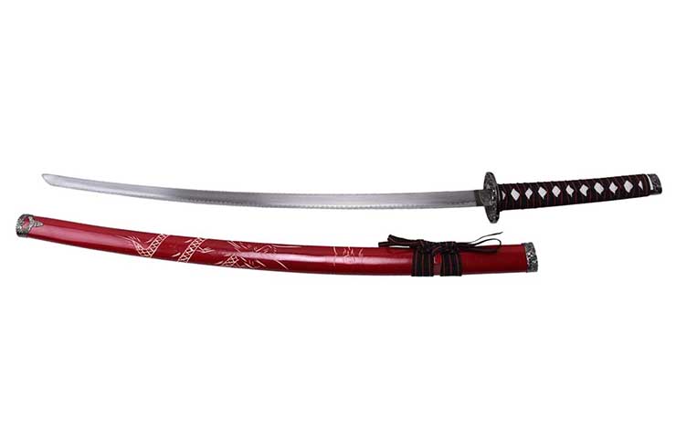 Katana Iaïto, kanji japonés