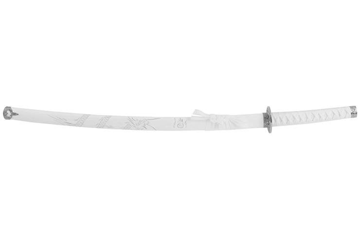 Katana ornamental, grabado de dragón