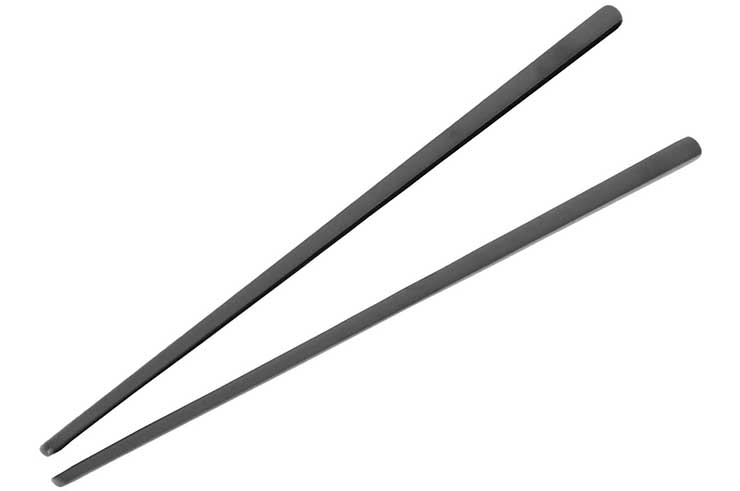 Pair of Kuàizi Chopsticks, Tinted Steel