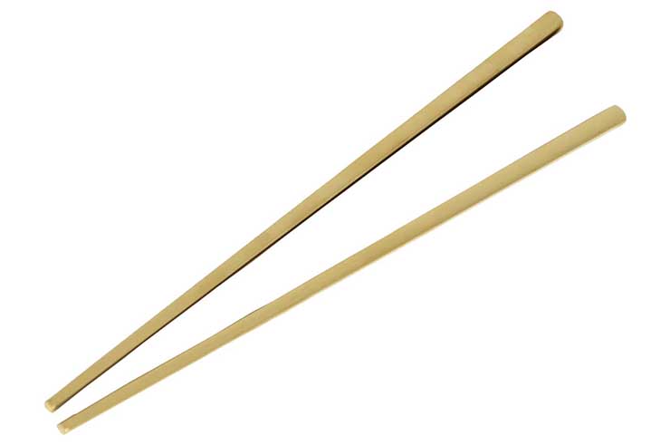 Pair of Kuàizi Chopsticks, Tinted Steel