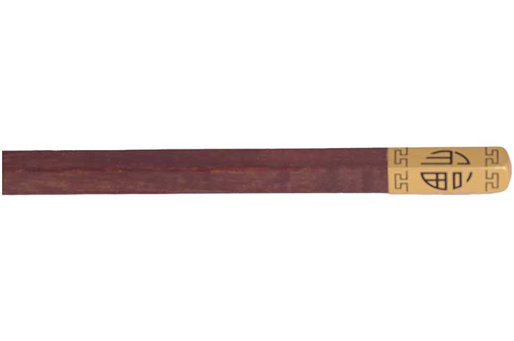 Par de Palillos de Madera Estilo Sándalo Kuàizi, con adorno