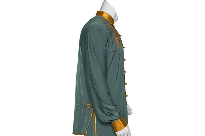 Tenue Taiji, Golden Phoenix - Imitation Soie