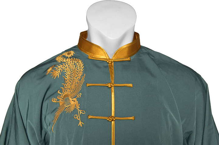Tenue Taiji, Golden Phoenix - Imitation Soie