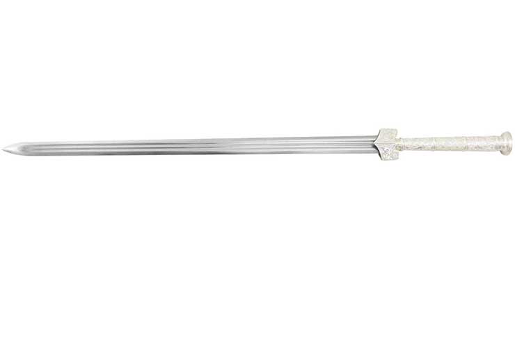 Épée Han, Blanc & or - Rigide