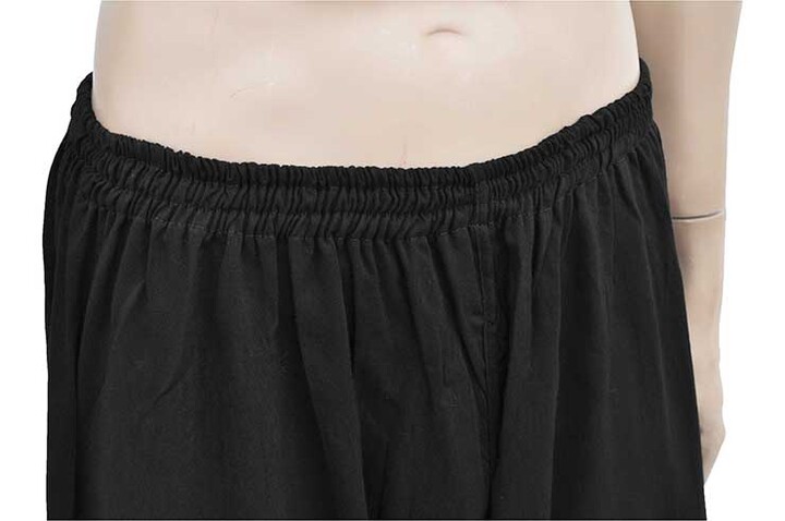 Pantalón de Kung Fu, Tai Chi, Viscosa + Algodón, Gris