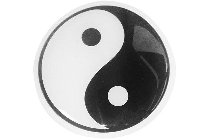 Autocolante, Yin Yang