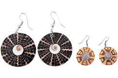 Thai earrings, Divine - Genuine mother-of-pearl
