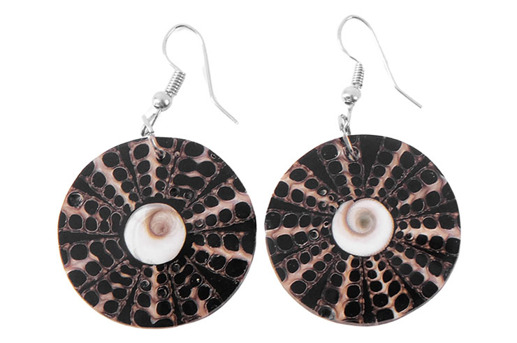 Thai earrings, Divine - Genuine mother-of-pearl