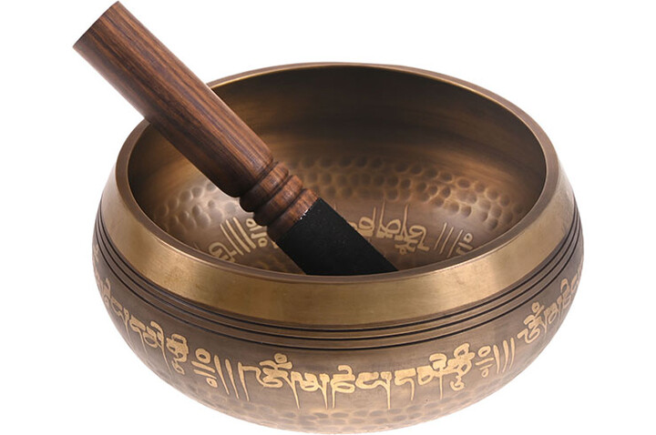Taça tibetana tradicional, musical
