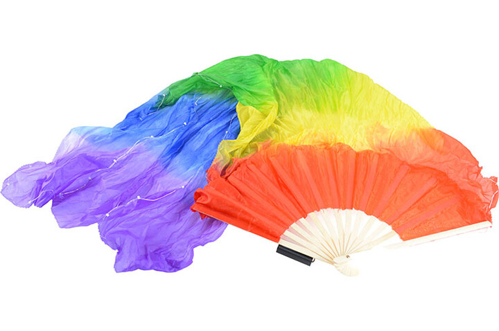 Double Fan Mulan Style, Illuminated