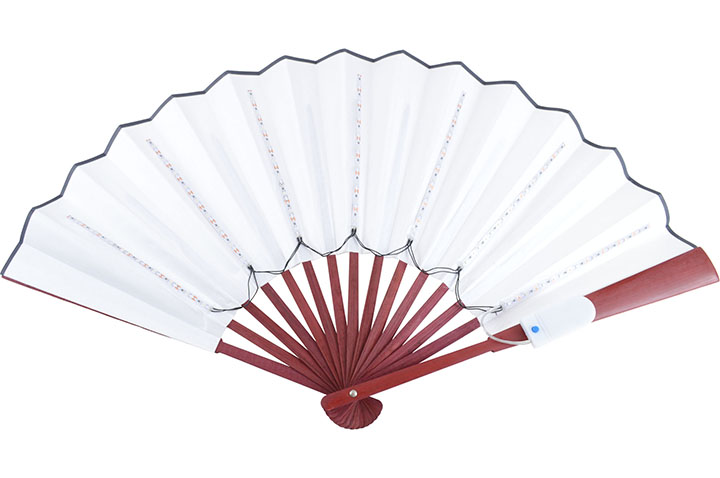 Double Taichi Fan, Illuminated Display