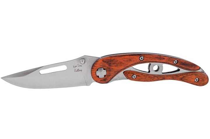 Couteau Acier Inox, Oeil Pliant
