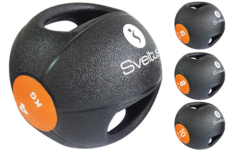 Medicine Ball - Integrated handles, Sveltus