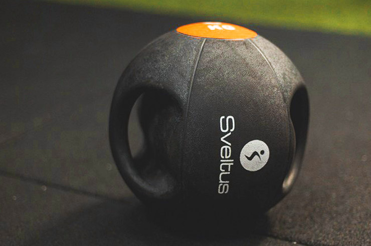 Medicine Ball - Integrated handles, Sveltus