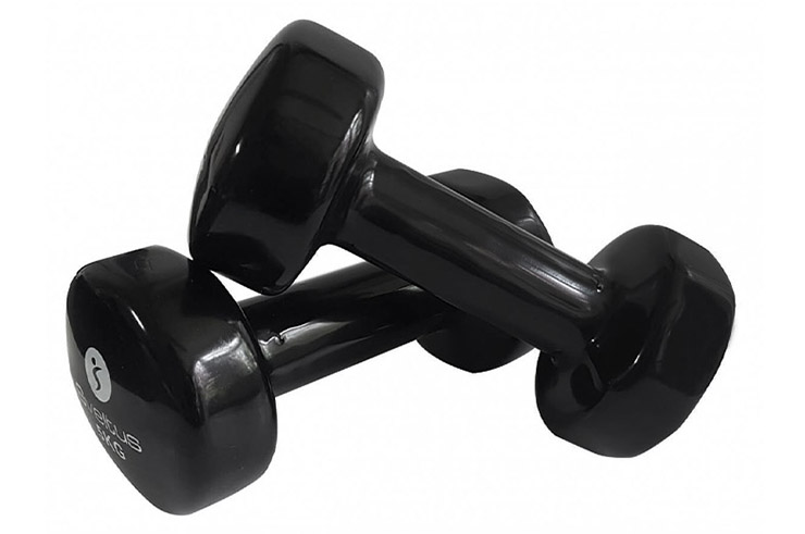 Pair of Epoxy dumbbells (0.5 to 5Kg), Sveltus