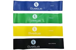 Set of 4 latex bands - Sveltus