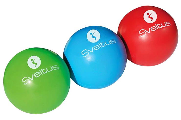 Set de 3 balles de motricité - Sveltus