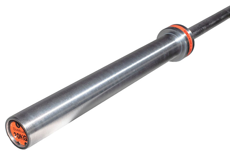 Barre de musculation, Olympique (220 cm) - Sveltus